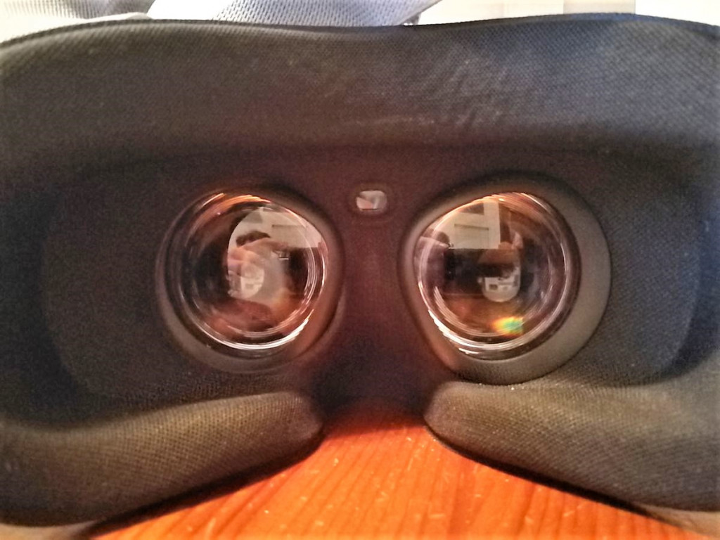 Linsen innen Oculus Go